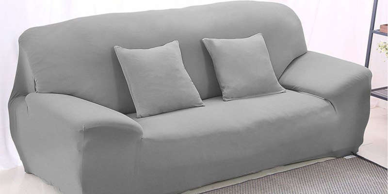 Funda cubre sofá elástica gris Winomo