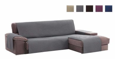 Funda cubre sofás chaise longue Textil Home
